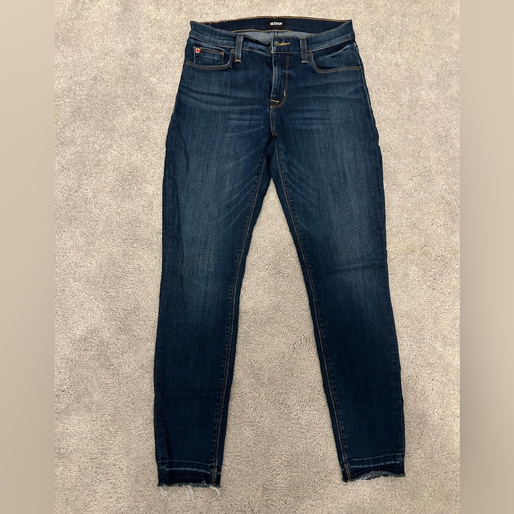 Hudson MidRise Natalie Super Skinny Jeans